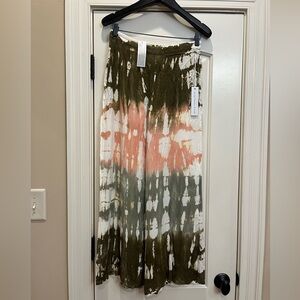 NWT Young Fabulous & Broke Wide
Leg Pants in Willow Geode